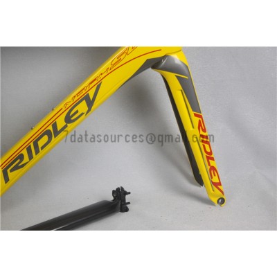 Ridley Carbon Road Bicycle Frame R1 Yellow-Ridley Road