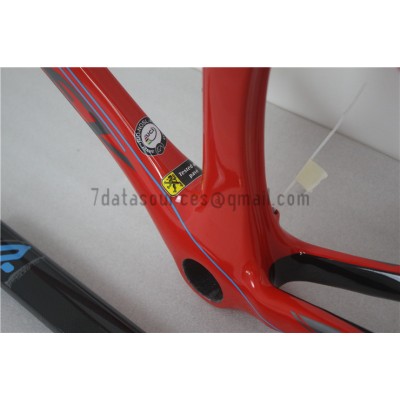 Ridley Carbon Road Bicycle Frame R2 Red-Ridley Road