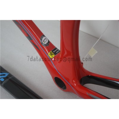 Telaio per bicicletta Ridley Carbon Road R2 rosso-Ridley Road