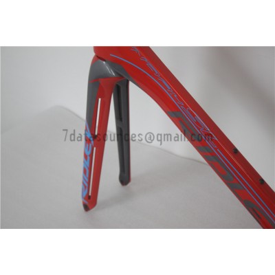 Ridley Carbon Road Bicycle Frame R2 Red-Ridley Road