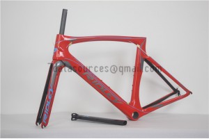 Ridley Carbon Rennradrahmen R2 Rot