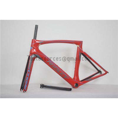 Ridley Carbon Road Bicycle Frame R2 Red-Ridley Road