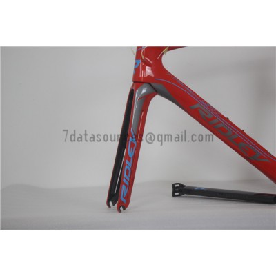 Ridley Carbon Road Bicycle Frame R2 Red-Ridley Road