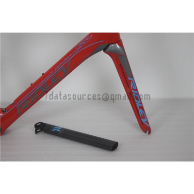 Ridley Carbon Road Bicycle Frame R2 Red-Ridley Road