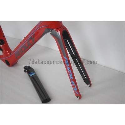 Ridley Carbon Road Bicycle Frame R2 Red-Ridley Road