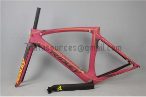 Ridley Carbon Road Bicycle Frame R3 Pink