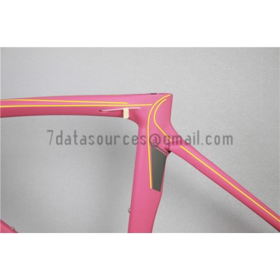 Ridley Carbon Road Bicycle Frame R3 Pink-Ridley Road