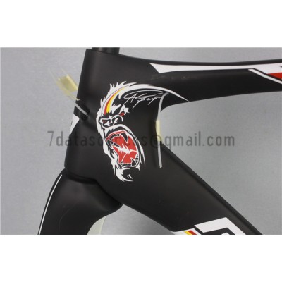 Ridley Carbon Road Bicycle Frame R6 Black-Ridley Road