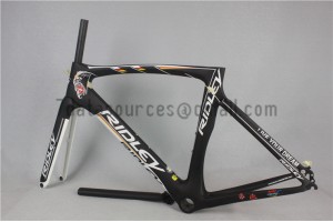 Ridley Carbon Rennradrahmen R6 Schwarz