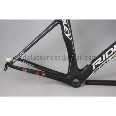 Ridley Carbon Rennradrahmen R6 Schwarz-Ridley Road