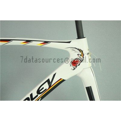 Ridley Carbon Route Cadre De Vélo R6 Blanc-Ridley Road