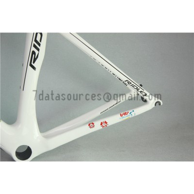 Quadro Ridley Carbon Road para bicicleta R6 Branco-Ridley Road