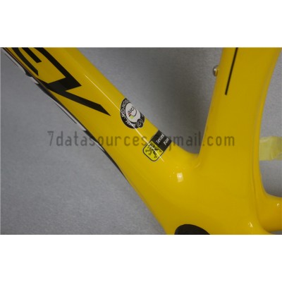 Ridley Carbon Road Bicycle Frame R6 Yellow-Ridley Road