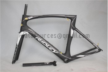 Telaio bici da corsa Ridley Carbon R9 nero