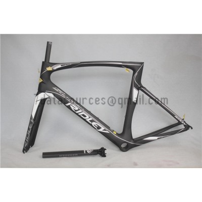 Ridley Carbon Road Bicycle Frame R9 Svart-Ridley Road