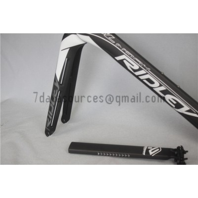 Ridley Carbon Road Bicycle Frame R9 Black-Ridley Road