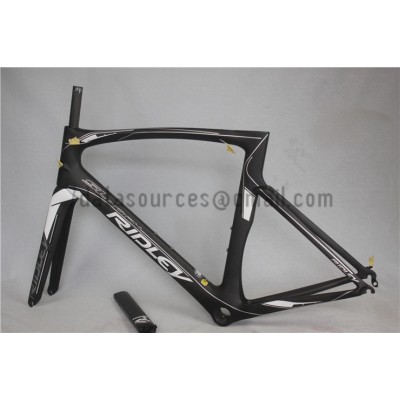 Quadro de bicicleta Ridley Carbon Road R9 Preto-Ridley Road