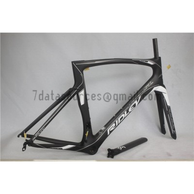 Cuadro de bicicleta de carretera Ridley Carbon R9 negro-Ridley Road