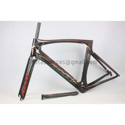 Ridley Carbon Road自転車フレームNOAH SLレッド-Ridley Road