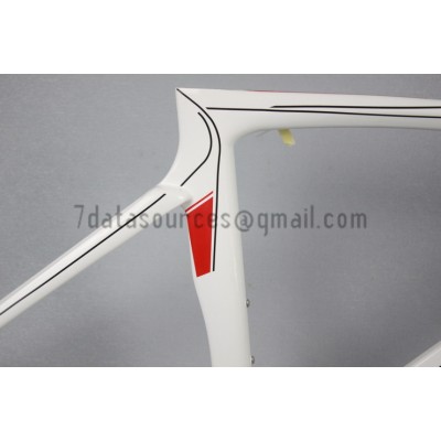 Ridley Carbon Road Bicycle Frame NOAH SL White-Ridley Road