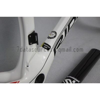 Ridley Carbon Road Bicycle Frame NOAH SL White-Ridley Road