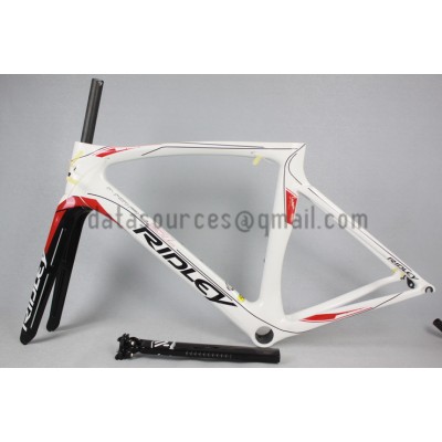 Telaio bici da strada Ridley Carbon NOAH SL bianco-Ridley Road