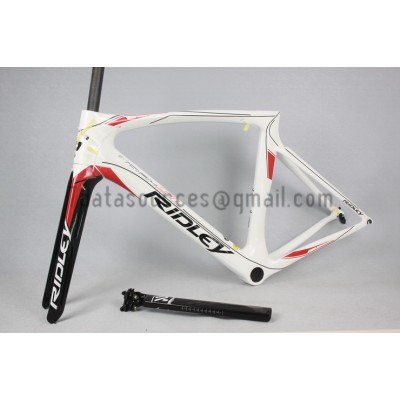 Quadro de bicicleta Ridley Carbon Road NOAH SL Branco-Ridley Road