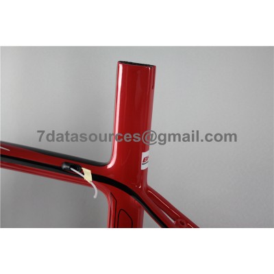 Cuadro de bicicleta de carretera BH G6 Carbon rojo-BH G6 Frame