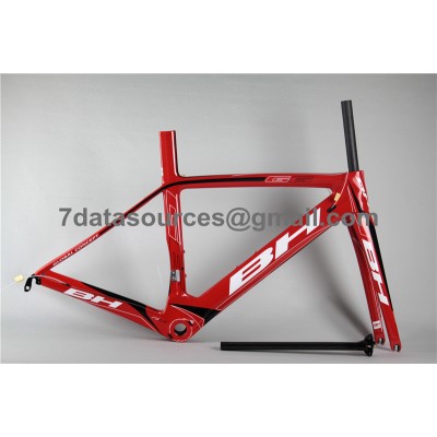 Cadru pentru bicicletă BH G6 Carbon Road Roșu-BH G6 Frame