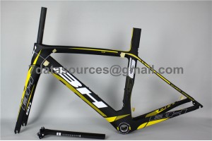 BH G6 Carbon Road Bike Bicycle Frame Yellow