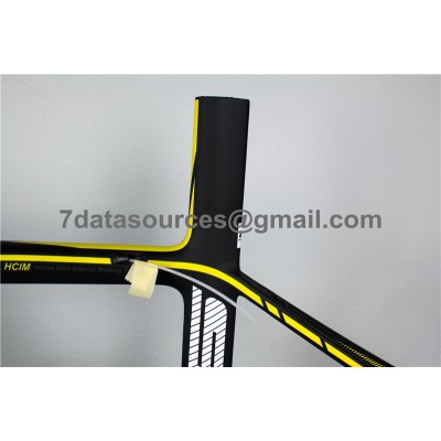 Cuadro de bicicleta de carretera BH G6 Carbon amarillo-BH G6 Frame