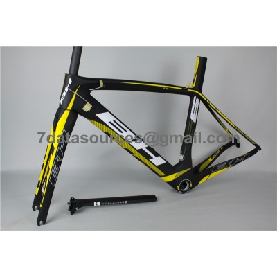 Cadru pentru bicicletă BH G6 Carbon Road Bike Galben-BH G6 Frame