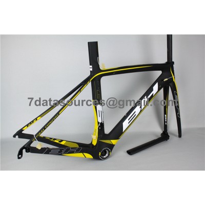 BH G6 Carbon Road Bike Cykelram Gul-BH G6 Frame