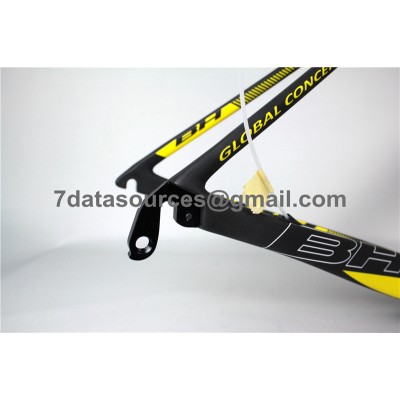 Cuadro de bicicleta de carretera BH G6 Carbon amarillo-BH G6 Frame