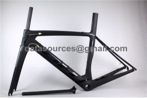 BH G6 Carbon Road Bike Рамка за велосипед Черна