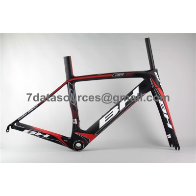 Quadro de bicicleta de bicicleta de estrada BH G6 Carbon vermelho-BH G6 Frame