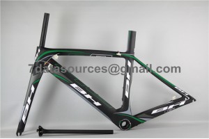 Cadre de vélo de route en carbone BH G6 vert