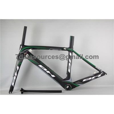 BH G6 Carbon Road Bike Cykelram Grön-BH G6 Frame