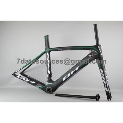 BH G6 Carbon Road Bike Cykelram Grön-BH G6 Frame