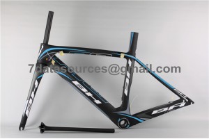 Quadro de bicicleta de estrada de carbono BH G6 azul