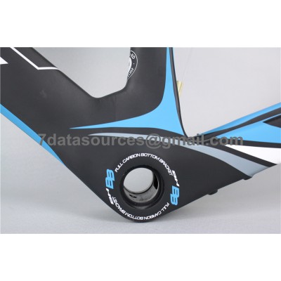 Cadre de vélo pour vélo de route BH G6 Carbon bleu-BH G6 Frame