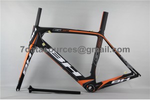 BH G6 Carbon Road Bike ველოსიპედის ჩარჩო ნარინჯისფერი