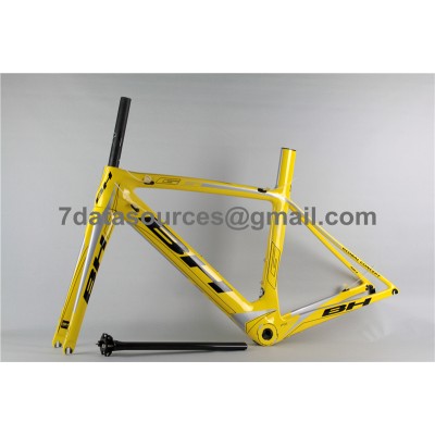 Telaio bici BH G6 Carbon Road giallo-BH G6 Frame