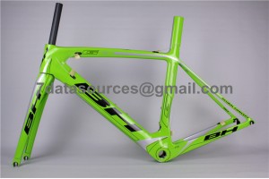 Cuadro de bicicleta de carretera de carbono BH G6 verde