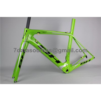 Quadro de bicicleta de bicicleta de estrada BH G6 Carbon verde-BH G6 Frame