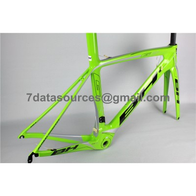 Quadro de bicicleta de bicicleta de estrada BH G6 Carbon verde-BH G6 Frame