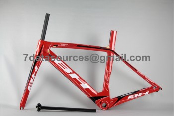 BH G6 カーボン ロードバイク 自転車フレーム レッド