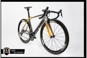 Cervelo S5 Carbonfaser-Rennradrahmen, Felgenbremse