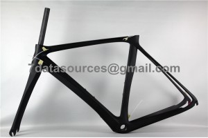 Cadru de bicicletă De Rosa 888 din fibră de carbon, fără decalcomanii