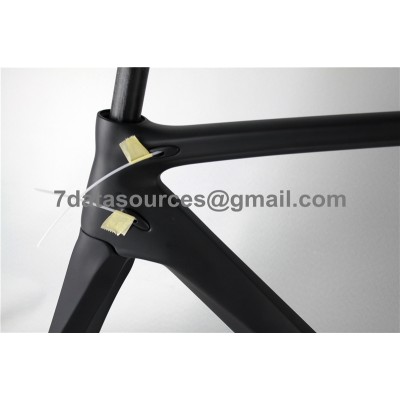 デローザ888カーボンファイバーロードバイク自転車フレームデカールなし-De Rosa Frame